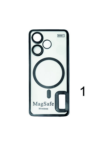 Nettech İnfinix Hot 30 Uyumlu Round Silikon Seri Arka Koruma Kılıf - Çeşitli ...