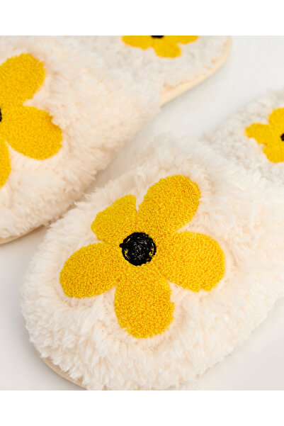 Chirpy Dodo - Daisy Patterned Women's House Slippers