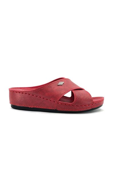 Kids Club Shoes Aryan 09-063 Papuci Ortopedici damă ROSII