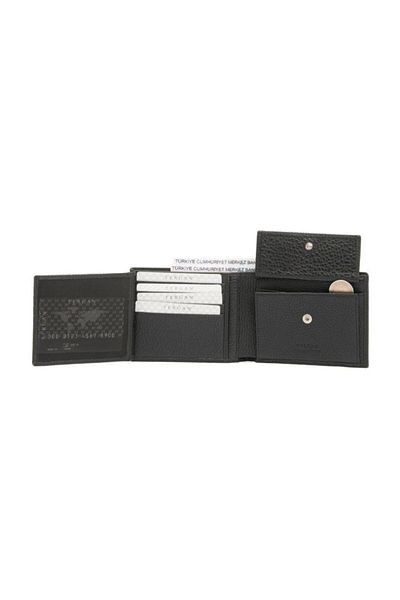 Tergan S1Ce 00001465   Leather Men's Wallet - Black