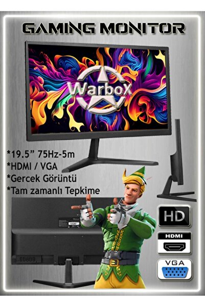 WARBOX Eagle 22" Monitör Xeon X5650 32gb Ram 256gb SSD 250gb HDD R7 240-4gb E.kartı Gaming Takım Bilgisayar