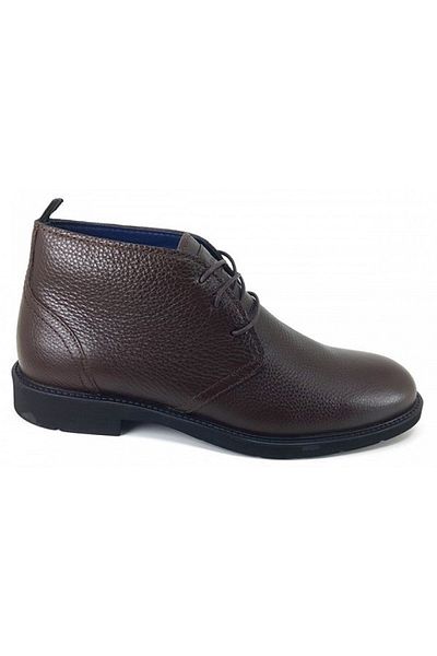 Libero 1316 Casual Δερμάτινες Ανδρικές Μπότες με Γούνα Εσωτερικά-καφέ