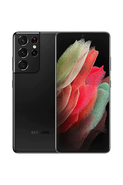 Samsung Yenilenmiş Galaxy S21 Ultra 128 GB Siyah Cep Telefonu (12 Ay Garantil...