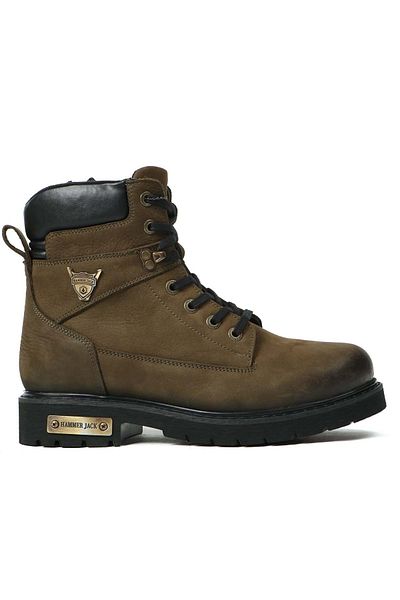 Hammer Jack 102 18501-m Ανδρικά Μποτάκια Harley Χακί