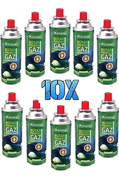 Orcamp 10 Adet Orgaz Orcamp 227 Gr Valfli Kartuş Gaz Kartuş Tüp