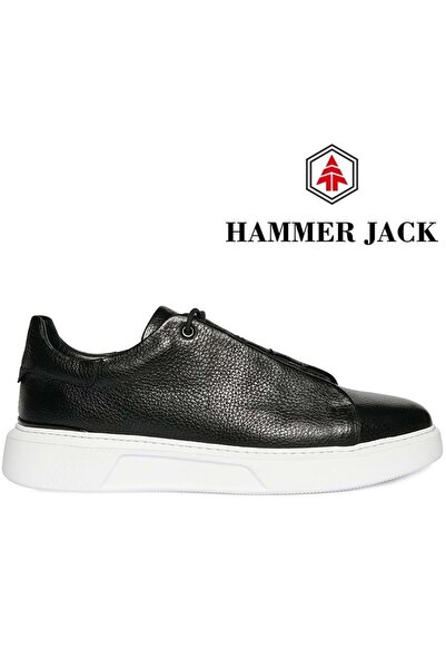 Hammer Jack 831-8313-M Enıd Casual Sneaker Ανδρικά παπούτσια ΜΑΥΡΟ-ΛΕΥΚΟ