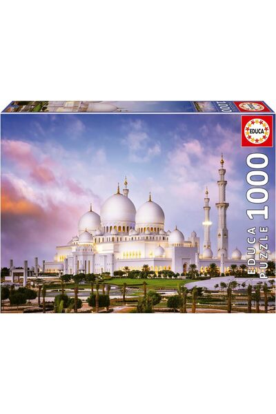EDUCA Sheikh Zayed Grand Mosque Puzzle by | 1000 Pieces