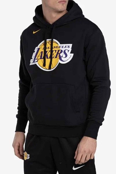 Nike Ανδρικό μαύρο μπλουζάκι μπάσκετ Los Angeles Lakers NBA DX9997-010