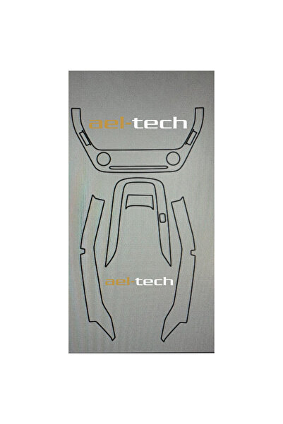 ael-tech Toyota Corolla klima gösterge vites etrafı ve kolçak altı Piano Blac...