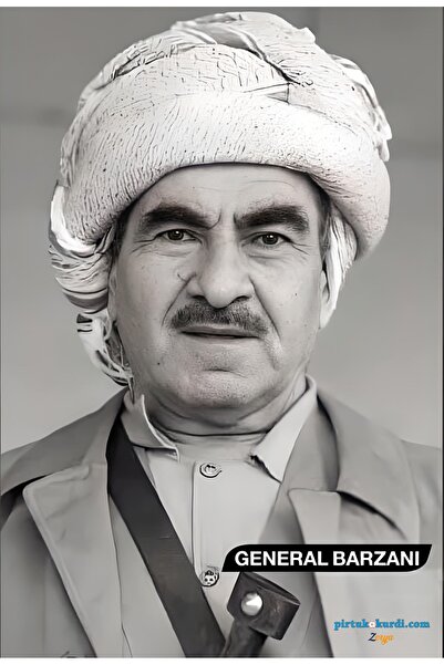 ZERYA Postera Mele Mistefa Barzanî - Mustafa Barzani Posteri