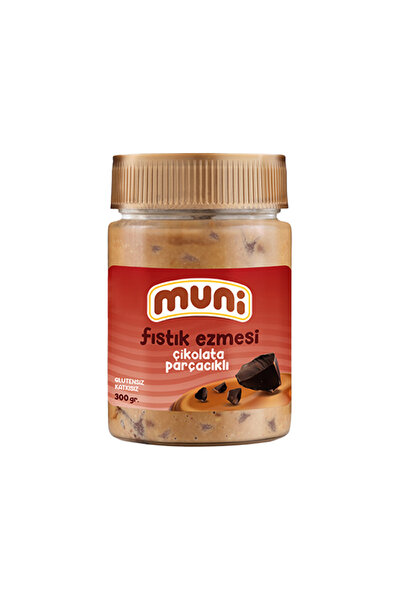 muni Çikolata Parçacıklı Fıstık Ezmesi, 300 G