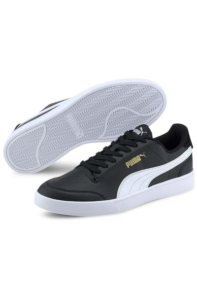 Puma Shuffle 309668 -04 Sneaker Pantofi sport pentru bărbați NEGRU-ALB