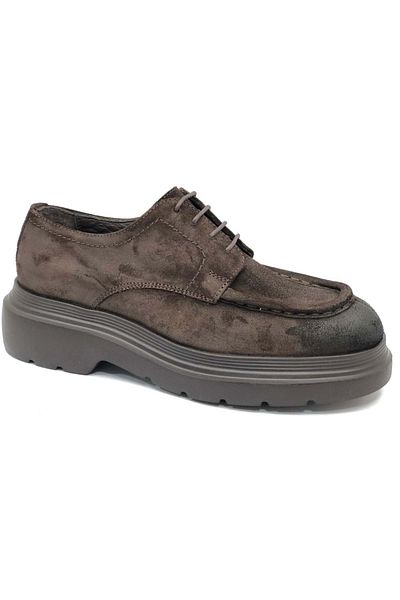 Lufian 112230215   Logan Sneaker - Ανδρικά casual δερμάτινα κλασικά παπούτσια, ΚΑΦΕ