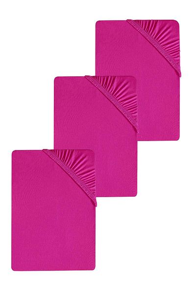 COTENCONCEPT ملاءة سرير مفردة من القطن الممشط - 80x200+30 سم 3 قطع مع مطاط