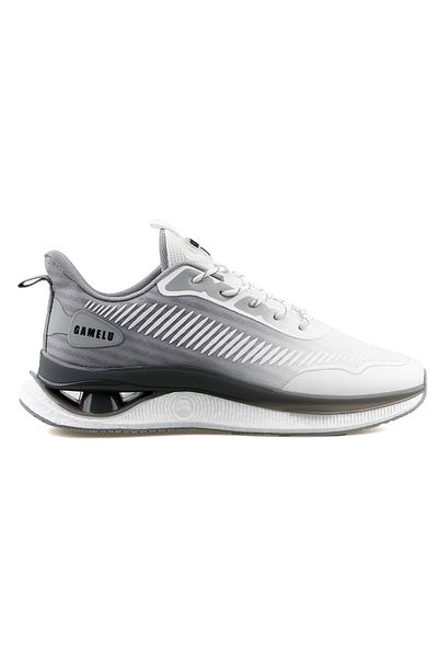 GAMELU Men's White Casual Shoes