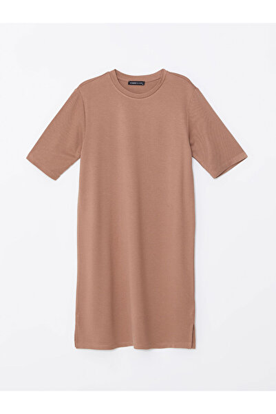 LC Waikiki Рокля с къс ръкав и велосипедна яка