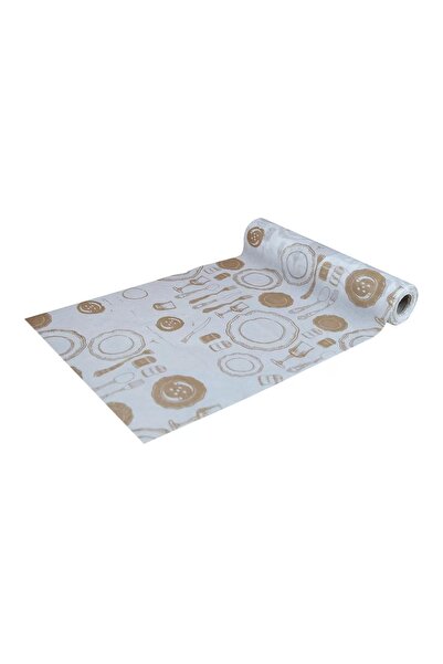 Pratikser Disposable Tablecloth Plate - 100X120Cm - 10Pcs/Roll