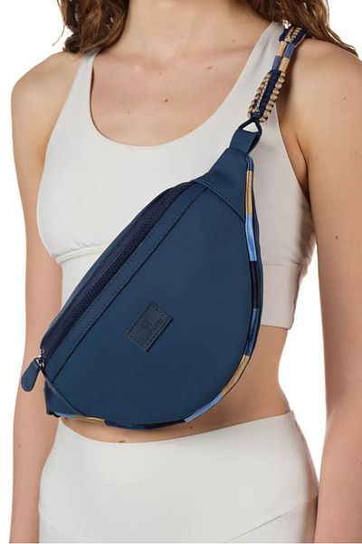 Happy-Nes Deep Sea Navy Blue Waist and Shoulder Bag - Modern Design, Useful Features