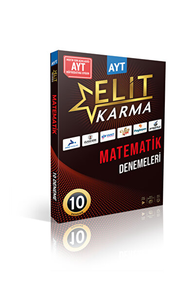 paraf yayınları Elit Karma 2023 Ayt 1.dönem Matematik Denemeleri