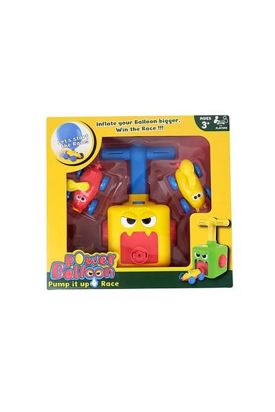 Erdem Oyuncak Pump Balloon Inflator Launcher Car Er-410