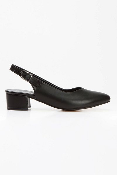 MFT AYAKKABI Pantofi cu toc gros de 3 cm de zi cu zi Negri