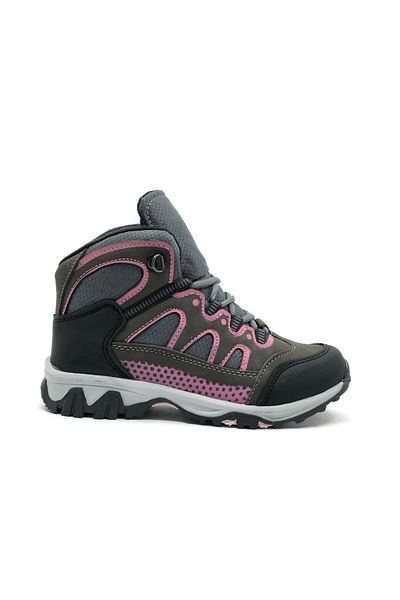 Kids Club Shoes Cool Mars Unisex Παιδικές Μπότες ΓΚΡΙ-ΡΟΖ