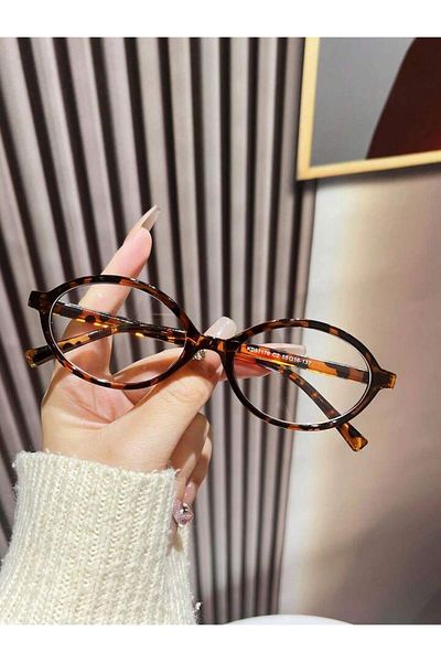 LOOKUP Blue Optical Glasses - Light Protection, Glass Changeable + Case + Cloth Gift