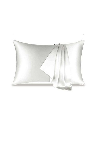 silkworm Λευκή 100% Μεταξωτή Μαξιλαροθήκη (50 cm -70 cm) Το δικό του χρώμα του μεταξιού δεν περιέχει βαφές...