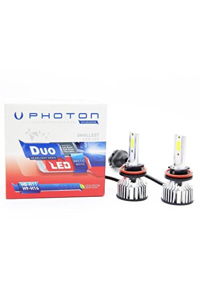 Photon Duo H8-h9-h11-h16 12000 Lumens Led Headlight