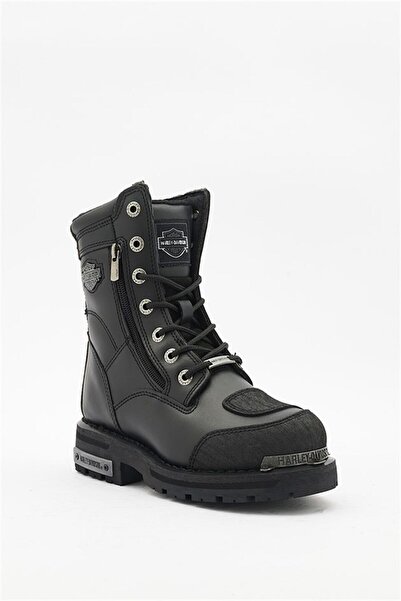 Harley Davidson Riddick 025G100321 Kadın Bot - Siyah Deri