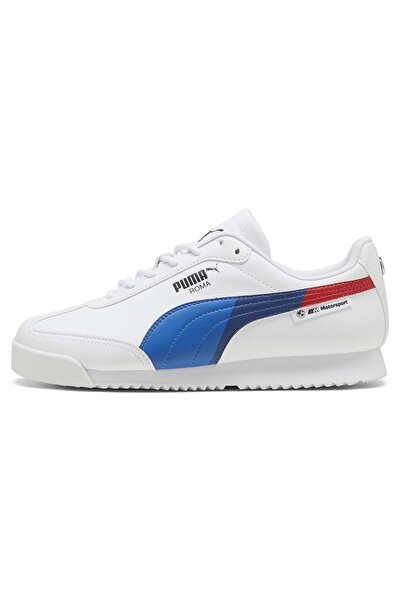 Puma Pantofi sport pentru bărbați BMW MMS Roma Via 308353 ALB