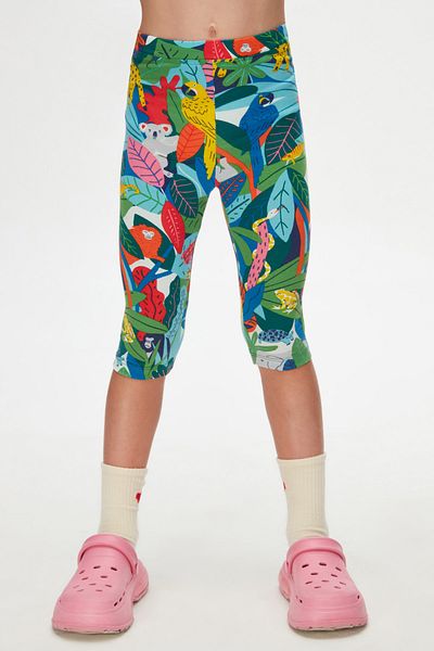LOVETTI Tropical zoo Patterned Girl's Knee-length Capri