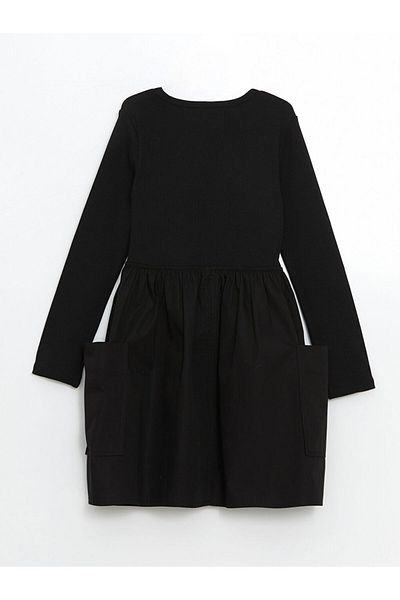 LC Waikiki Crew Neck Girl's Dress