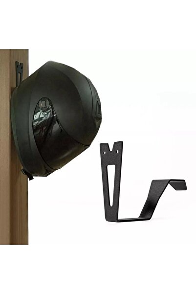 MAVİ TREND Siyah Motosiklet Kask Tutucu, Kask Askısı, Teçhizat Askısı, Motosi...