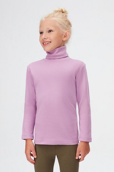 LOVETTI lilac Turtleneck long Sleeve Girls' T-shirt - Winter Full