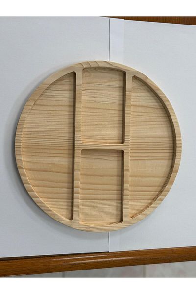 FASTWOOD Wooden Spruce Efsun Presentation/Snack Plate