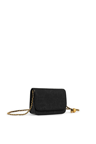 İpekyol Chain strap flower pattern bag