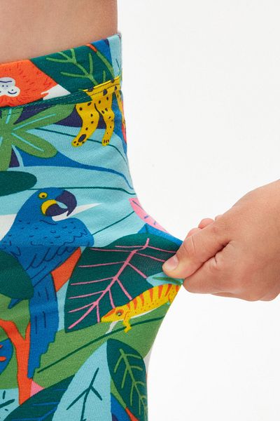 LOVETTI Tropical zoo Patterned Girl's Knee-length Capri