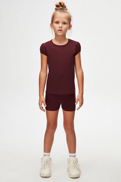 LOVETTI Cherry Decay Girl's O-Neck Watermelon Sleeve T-Shirt