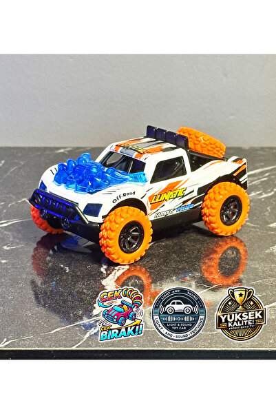 MAXX WEELS 4x4 Çarpışan Oyuncak Araba | Sesli Ve Işıklı | Çek-bırak