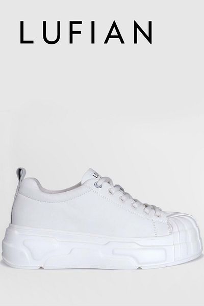 Lufian 121230004   Jesica Unisex White Sneaker Shoes