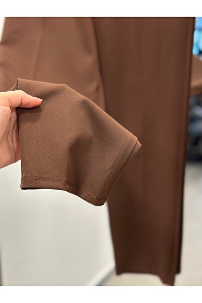 Ebrar Store Asian Carrot Leg Trousers-Mt1444 Coffee