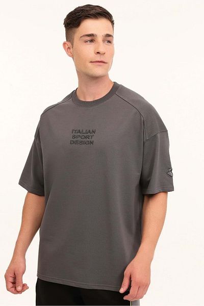 Lotto M-Horton T-Sht Short Sleeve T-Shirt Men's T-Shirt Smoked