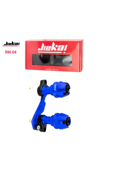 JİEKAİ Mavi Nmax Egzoz Koruma Takozu Cnc Özel Seri *RM-04