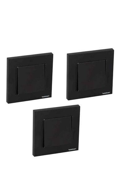 Netelsan Black Byobu Switch - 3 Single (Included)