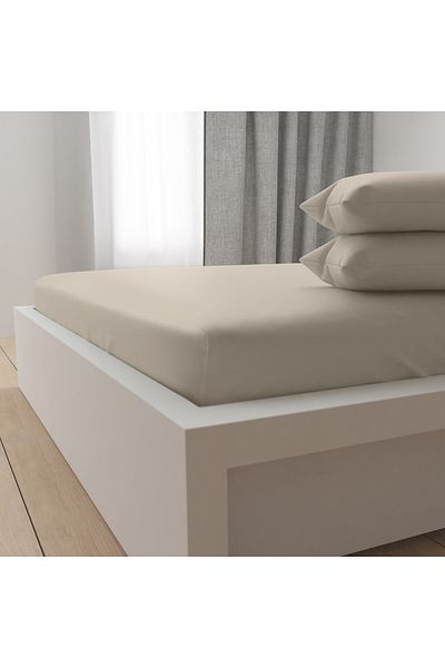 Hotel Linen Klub 350TC Cotton 3-Piece King Fitted Sheet Set - Luxury and Hotel Quality, Deep Pocket for a Perfect Fit