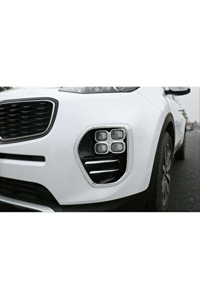 OLED GARAJ SPORTAGE 2016-2019 IÇIN UYUMLU ÖN SIS KAPLAMASI BÜYÜK MODEL NIKELAJ