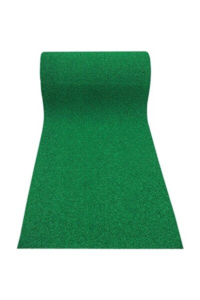 ABK PLASTİK 14mm Kıvırcık Paspas YEŞİL 120cm X 4m