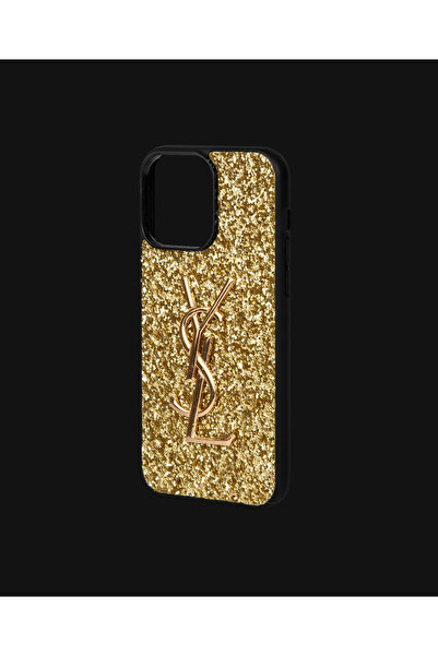 DUKKANCASE Gold Taşlı Telefon Kılıfı - DK220 - iPhone 16
