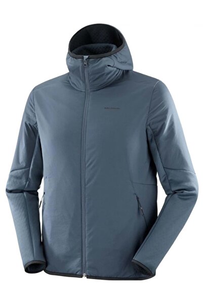 Salomon Outline Hybrid Warm Hd Primaloft ® Thermoplume Insulation Men's Coat Dark Blue